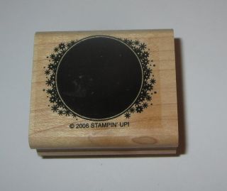 Eclipse Rubber Stamp Rare Stampin 