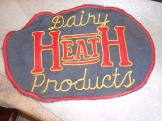 Rare Heath Dairy Products Large Jacket Patch