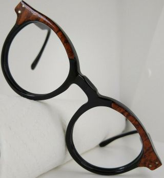 Vintage La Eyeworks Manager Round Sunglasses Eyeglasses Frames P3 Rare Glasses