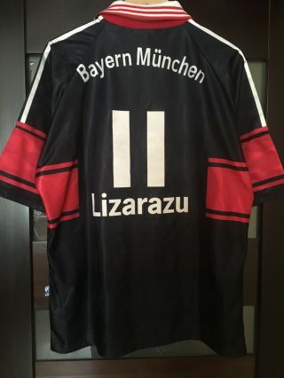 Bayern Munich Germany France 11 Lizarazu 1997/1998 Home Jersey Rare Vintage