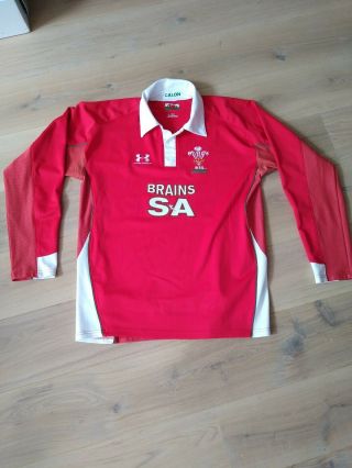 Wales Rugby Union Shirt 2009 - 2010 - Rare/vintage/classic/xmas - Large Mens
