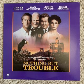 Nothing But Trouble Laserdisc - Chevy Chase & John Candy - Very Rare