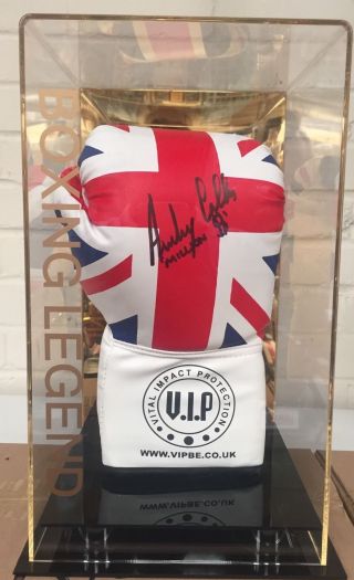 Anthony Crolla Signed Boxing Glove Display Case World Champion Proof Rare