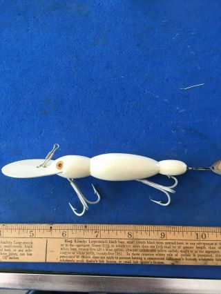 Vintage Bomber Plastic Waterdog Fishing Lure 5 - Z