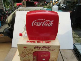 Rare,  Coca Cola,  Toy,  Coke Dispenser,  Fountain,  Vintage,  1950s