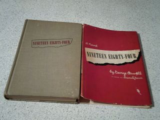 Rare 1st Edition And Print 1949 - - Nineteen Eighty Four - George Orwell,  Dust Cover