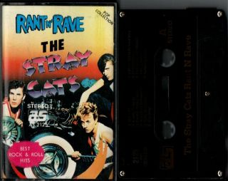 The Stray Cats Rant N Rave Saudi Arabia Bootleg Rare Collectors Item Cassette
