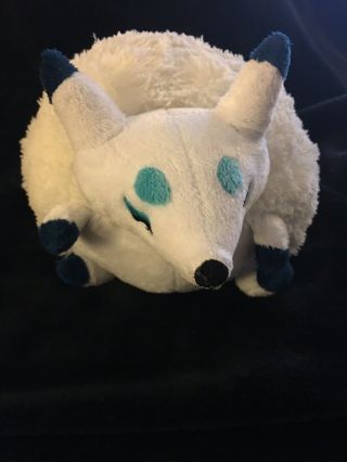 Rare Squishable Blue Kitsune Fox Spirit Plush Stuffed Animal 7”