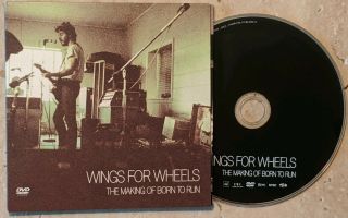 Rare Bruce Springsteen Wings For Wheels The Making Of Born To Run Dvd