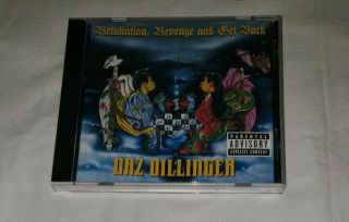 Daz Dillinger - Retaliation,  Revenge And Getback Cd Album Rare Death Row Records