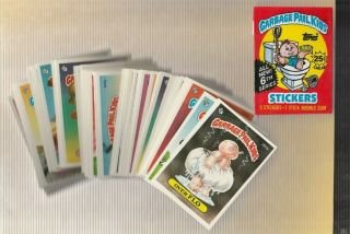 1986 Topps Garbage Pail Kids Series 6 Complete Diecut Set (88) Rare