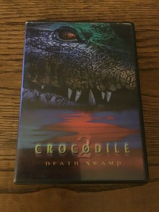 Crocodile 2 Death Swamp (dvd,  2002) Horror Movie Oop Rare