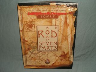 Ad&d 2nd Edition Boxed Set - The Rod Of Seven Parts (rare - Complete And Vg)
