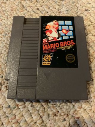 Mario Bros.  Nintendo Nes - Plays Great Rare 5 Screw