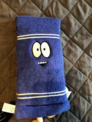 Rare 2002 South Park TALKING TOWELIE Plush Toy Doll by Fun 4 All W/TAGS 2