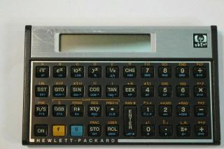 Vtg 80s Rare Hewlett Packard Hp 11c 11 C Pocket Scientific Calculator