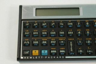 VTG 80s Rare Hewlett Packard HP 11C 11 C Pocket Scientific Calculator 2