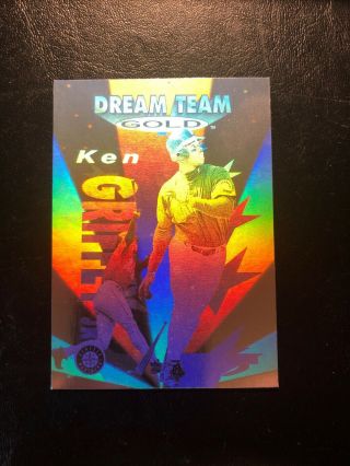 1995 Score Ken Griffey Jr.  Dream Team Gold Insert Dg7 Nm - Rare