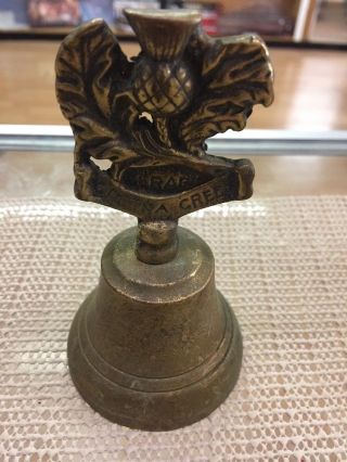 Antique Brass Catholic Church Bell Very Old Rare Piece