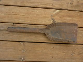 Vintage Fireplace / Stove - Coal / Ash Shovel 20 " Long 5 " X 9 " Shovel Blade