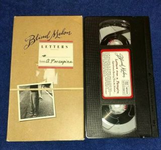Blind Melon Vhs Video Letters From A Porcupine Rare Vintage Video Not Dvd