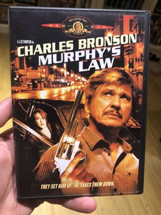 Murphys Law Dvd Charles Bronson Oop Very Rare Action