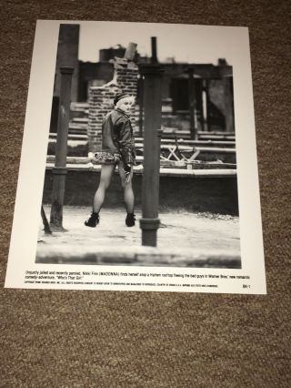 Madonna - Rare 1987 Promo Press Photo From Who’s That Girl