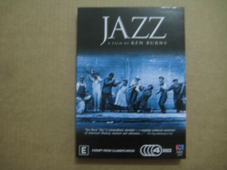 Jazz A Film By Ken Burns Rare Aussie 4 X Dvd Box Set 2011 - Region 4 - Near