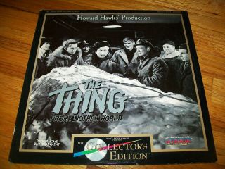 The Thing From Another World Laserdisc Ld Collector 