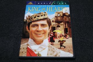 King Of Hearts (1967) Dvd Alan Bates Rare Oop