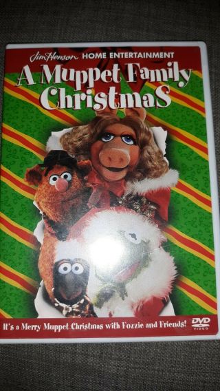 A Muppet Family Christmas (dvd) 1987 Jim Henson Kermit The Frog Very Rare