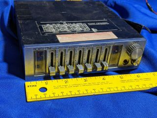 Vintage Old School Audio Car North Star Eq Equalizer Booster Rare Ns - 607f 70s Ca