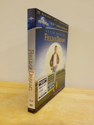 Field of Dreams (Blu - ray,  DVD,  2012) Anniversary Edition with Rare OOP Slip 3