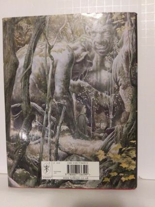 The Fellowship Of The Rings Illus.  by Alan Lee.  Rare U.  K.  hardcover 2