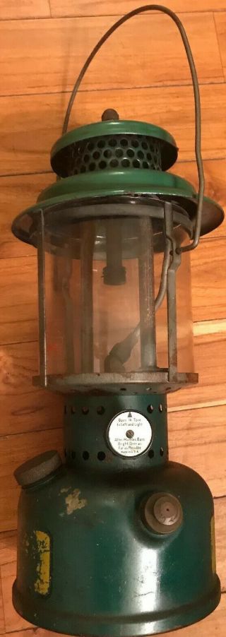 1951 Vintage Agm American Gas Machine Co.  Lantern Gasoline Lamp