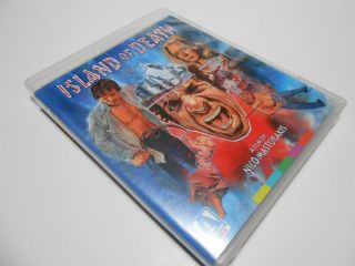 Island Of Death Blu Ray Arrow Video Horror Rare Oop Like W/ Booklet.