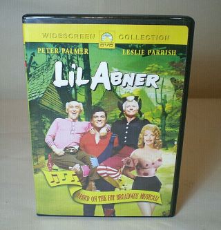 Lil Abner (dvd,  2005) Like Rare Peter Palmer Leslie Parrish Region 1 Oop