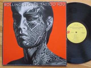 Rare Vintage Vinyl - The Rolling Stones - Tattoo You - Rolling Stones Coc 16052 - Ex