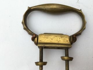 Cast Brass Handle For Clock Case