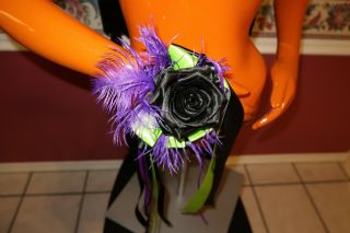 Disney Cast Member Costume Wrist Corsage Maleficent Rare Prop Halloween