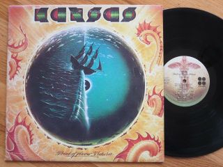 Rare Vintage Vinyl - Kansas - Point Of Know Return - Kirshner Records Jz 34929 - Ex