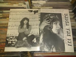 Kate Bush - Under The Ivy 1985 Fanzine 2 Issues Set - Rare/out Of Print