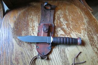 Rare Schrade - Walden Pilot Survival Knife W/sheath