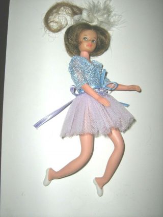 Vintage Tressy Toots Ballet Doll,  Outfit Shoes Feet Return To Flat