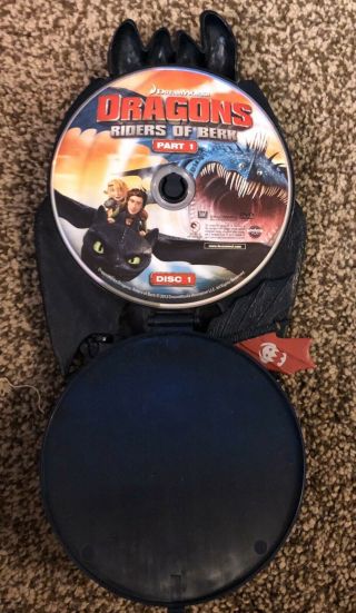 Rare Exclusive Toothless Case: How To Train Your Dragon,  Riders Of Berk DVD Set 3