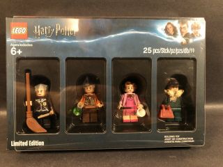 2018 Lego Harry Potter Bricktober Minifigure Set Of 4 Barnes & Noble Promo Rare