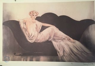 Louis Icart Prints Signed,  Numbered,  Date Stamped,  Raised Seal.  Limited Edition Rare