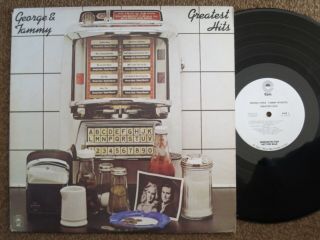 Rare Vinyl - George Jones & Tammy Wynette - Greatest Hits - Epic - Ke 34716 - Wl Promo