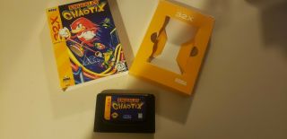 Knuckles Chaotix For The Sega Genesis 32x W/ Box Very Rare And