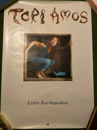 Rare Tori Amos Little Earthquakes Official Us Promo Poster 25 " X 35.  25 "